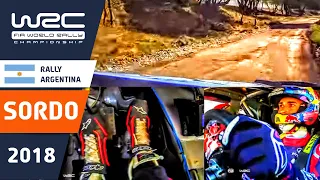 SORDO onbaord Rally Argentina 2018 Parque Tematico Stage from WRC 8. Hyundai i20 Coupe WRC