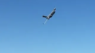 RCAF C-17 Globemaster III departure from Air Force Day