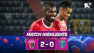 Match Highlights | NorthEastUnited FC 2-0 Kerala Blasters FC | MW 21 | ISL 2023-24