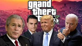 U.S Presidents play GTA 5 (ft. Ben Shapiro)