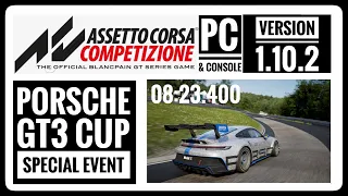 ACC Porsche Cup GT3 special event at the Nordschleife