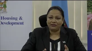 Fijian Minister for Housing holds a press conference on TC Harold Assistance