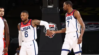 Team USA Takes On the Gasol Brothers x Spain in 2021 Exhibition - Full Game Highlights