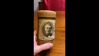 Original Thomas Edison Wax Cylinder Record From 1907