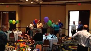 Robie Houser Retirement luncheon surprise