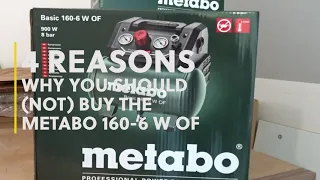 Unboxing and review of the Metabo 160-6 W OF Compressor