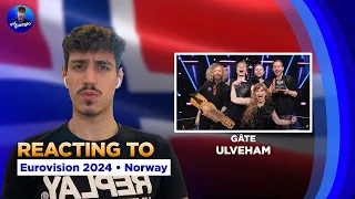 Reacting to "Ulveham" Live Performance by Gåte (🇳🇴 Norway Eurovision 2024)