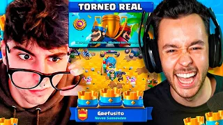 BENIJU ME COACHEA EN EL TORNEO MUNDIAL DE CLASH ROYALE - TheGrefg