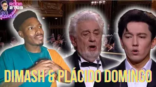 Dimash Reaction 'Virtuosos Duet' with Placido Domingo - "A Dream Come True for Dimash!" 😍✨