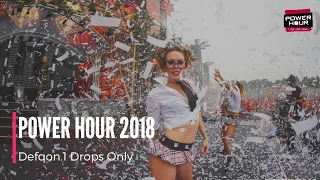 DROPS ONLY Defqon.1 2018 | POWER HOUR | Hardstyle Music