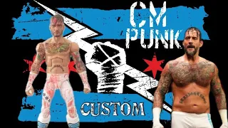 Custom CM Punk AEW All out 2022 figure