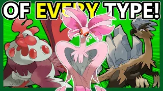 A LEGENDARY BIRD Pokemon Of EVERY TYPE?