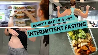 What I Eat In A Day: INTERMITTENT FASTING