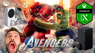 Marvel Avengers Xbox Series X|S Optimized Update Frame Rate Performance Graphics Analysis