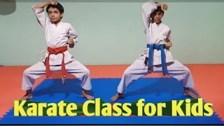 Karate class for kids || Learn kids karate at home || Karate kids