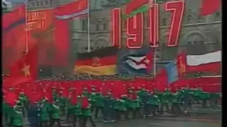 Москва, 7 ноября, 1979, Красная пл. Парад физкультурников и демонстрация, кинохроника