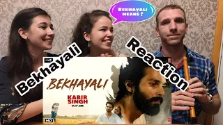 KABIR SINGH: BEKHAYALI Music Video Reaction | Shahid Kapoor, Kiara Advani | Sandeep Reddy Vanga