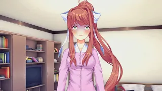 Monika Moves into MC's House (DDLC MOD The Perfect Story ) Part 1