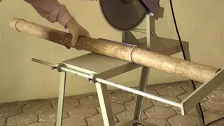 Bamboo Cross Cutting Machine