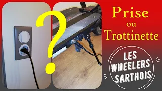 Trottinette Électrique branchement. Test & Conseil