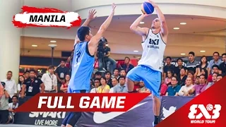 Novi Sad Alwahda (UAE) v Manila North (PHI) - Final - Full Game - Manila - 2015 FIBA 3x3 World Tour