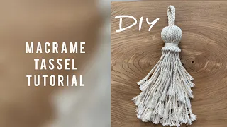 Macrame Tassel DIY