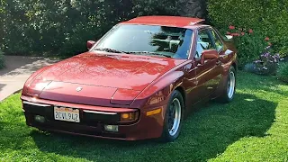 1985.5 Porsche 944 video walk around and review.