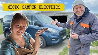 Transforming Becky's Ford Transit Custom Micro Camper With Upgraded Electrics