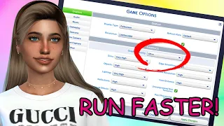 HOW TO MAKE THE SIMS 4 RUN FASTER AND LOOK BETTER 2021 - WITH 1000+ MODS ( Stop Sims 4 Lagging! )