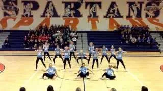 Yorktown Dance Team 1-12-14 East Coast Regional Dance Championship Varsity Hip Hop 2nd Place