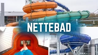 Alle Rutschen im Nettebad Osnabrück | All Water Slides Onride (2016 Version)