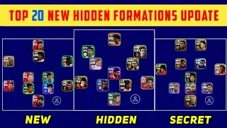 HOW TO GET HIDDEN FORMATIONS | BEST FORMATIONS IN eFootball 2023 MOBILE