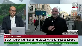 Protesta de agricultores en Italia, Bélgica y Grecia; el análisis de Christian Martin desde Europa