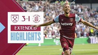 West Ham 3-1 Luton Town | Souček Nails A Beautiful Volley | Extended Highlights