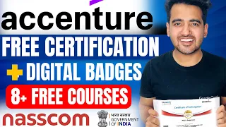 Accenture Offering 8 Free Online Courses With Free Certificate  ➤ Data Analyst Free Courses