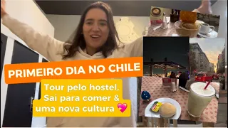 Chegando no Chile: um dia sem dormir, sai sem rumo pra caminhar e aproveitando a noite