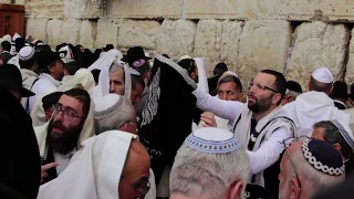 'Priestly Blessing'  Passover in Jerusalem