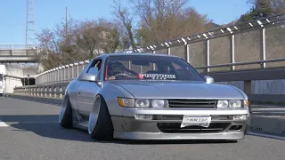 Takao's  S13 Silvia rolling