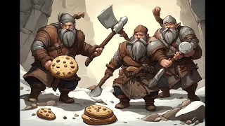 The Crusty Clash of the Dwarven Crock (AI Generated Music)