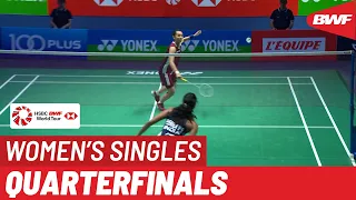 QF | WS | TAI Tzu Ying (TPE) [1] vs. PUSARLA V. Sindhu (IND) [5] | BWF 2019