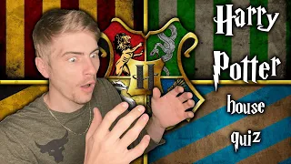 TAKING THE HARRY POTTER HOUSE QUIZ!
