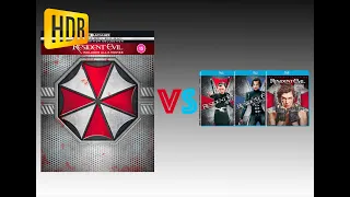 ▶ Comparison of R.E The Complete Collection 4K Part II (2K DI - 4K DI) DHDR10 vs Regular Version