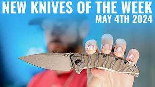 New Knives for the First Week in May