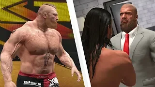BEAST LESNAR TEACHES NXT ROOKIES A LESSON! | WWE 2K19 Universe Mods (Custom Story)