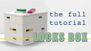 Full Tutorial: LOCKS BOX Lego Puzzle Box - Level 8 (Hard)