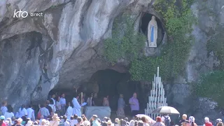 Chapelet du 13 avril 2024 à Lourdes