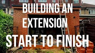 Building a House Extension - START TO FINISH - Watch the full construction - All 11 Parts
