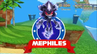 Sonic Dash - Mephiles the Dark New Character Unlocked Update & Fully Upgraded vs All Bosses