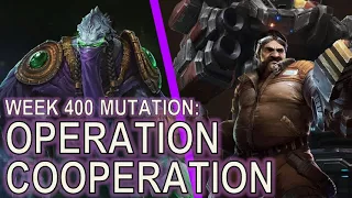 Literally blinking all around the map | Starcraft II: Operation Cooperation (ft @sticksbender4057)