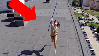 10 WEIRD THINGS CAUGHT ON CAMERA BY DRONES